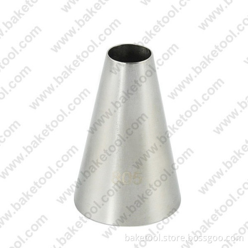 Large Stainless Steel Cake Decorating Round Nozzle #805